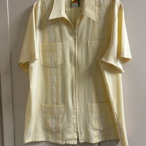 Men’s M Vintage Haband Guayabera
